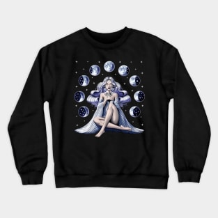 Moon Goddess Crewneck Sweatshirt